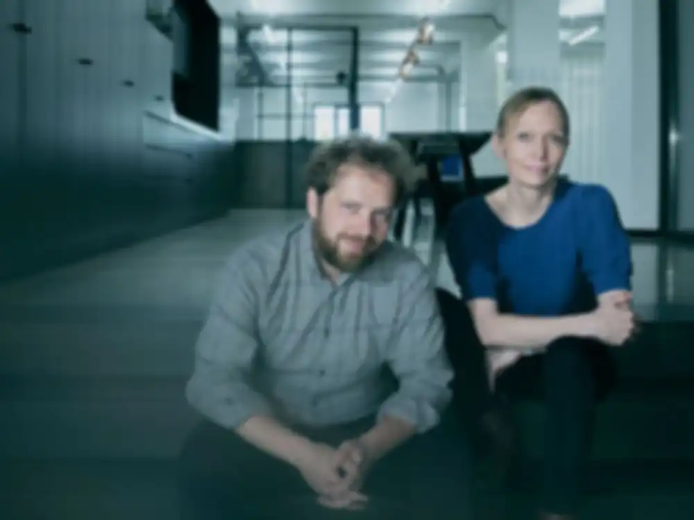 v.l.n.r. Johannes Koska und Jelka Seitz