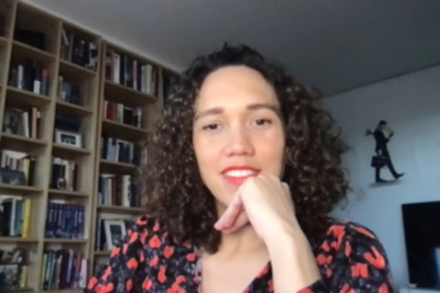 Bild von Nicole Büttner in ihrem Zuhause