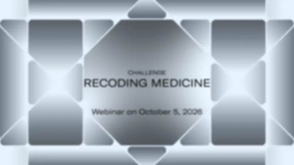 Vorschaubild Recoding Medicine Challenge with Text: Webinar on Ocotber 5,2026