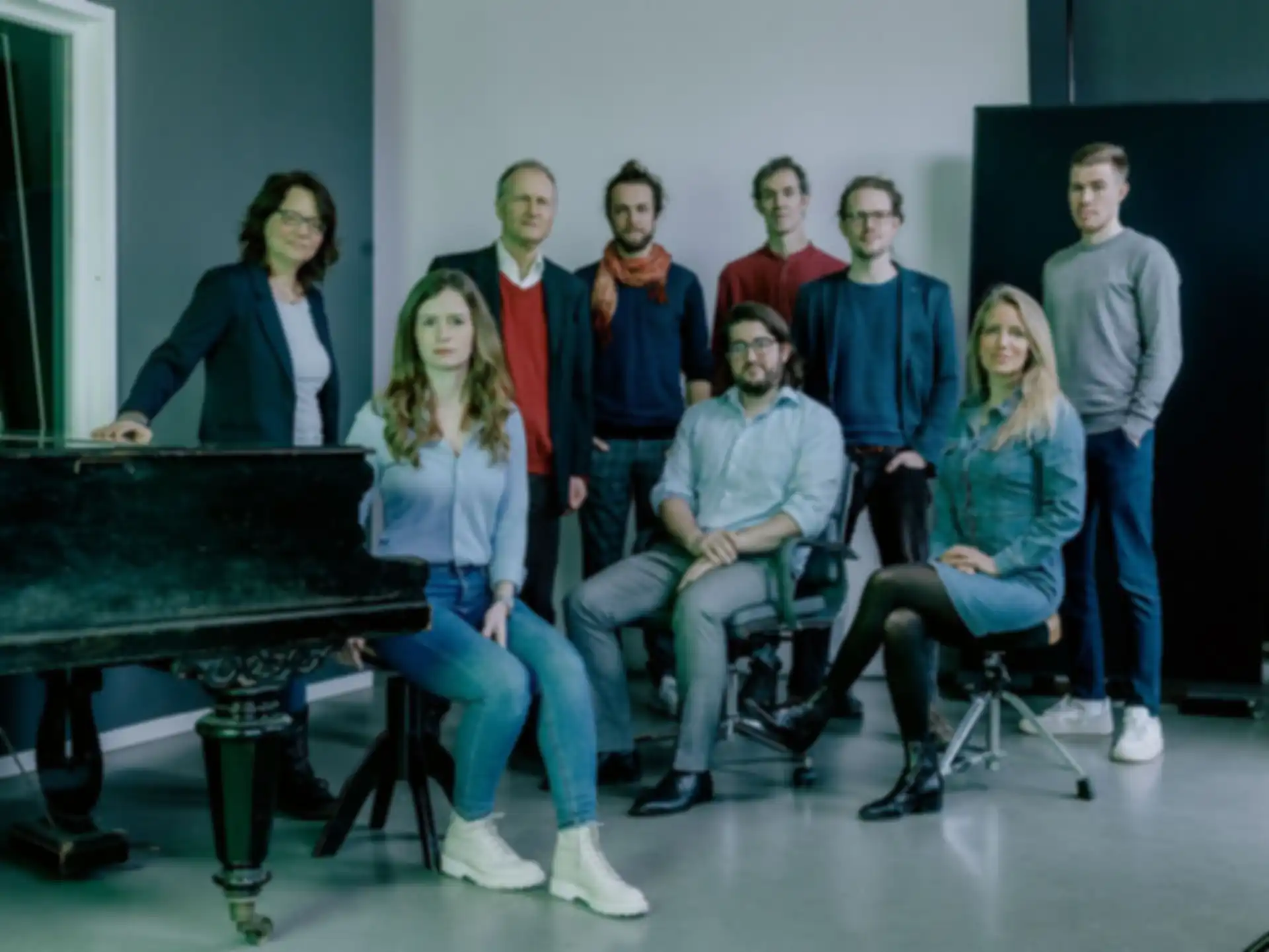 Gruppenfoto des gesamten PeakProfiling Teams