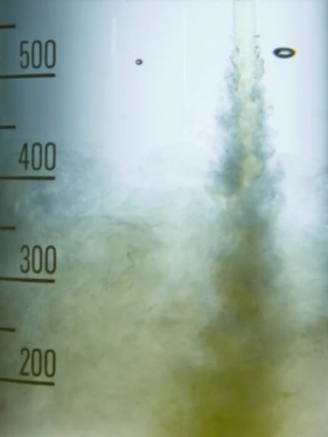 Olivine in a glass