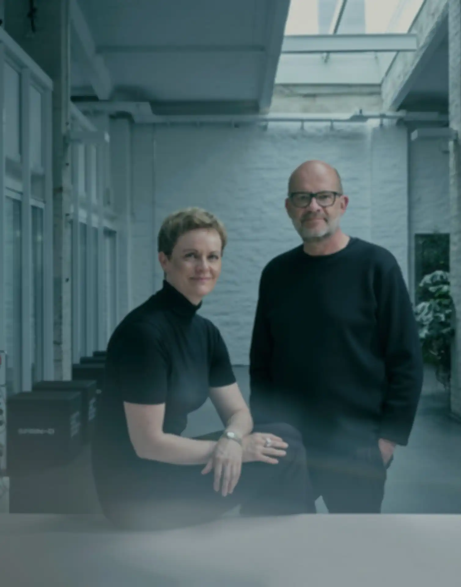 Portrait of Berit Dannenberg and Rafael Laguna de la Vera