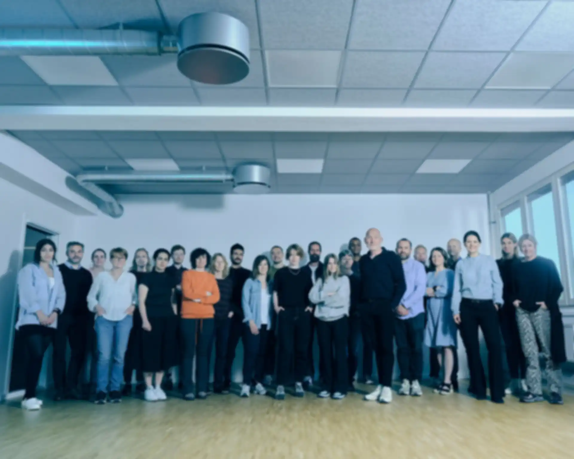 A photo of the entire SNIPR Biome team