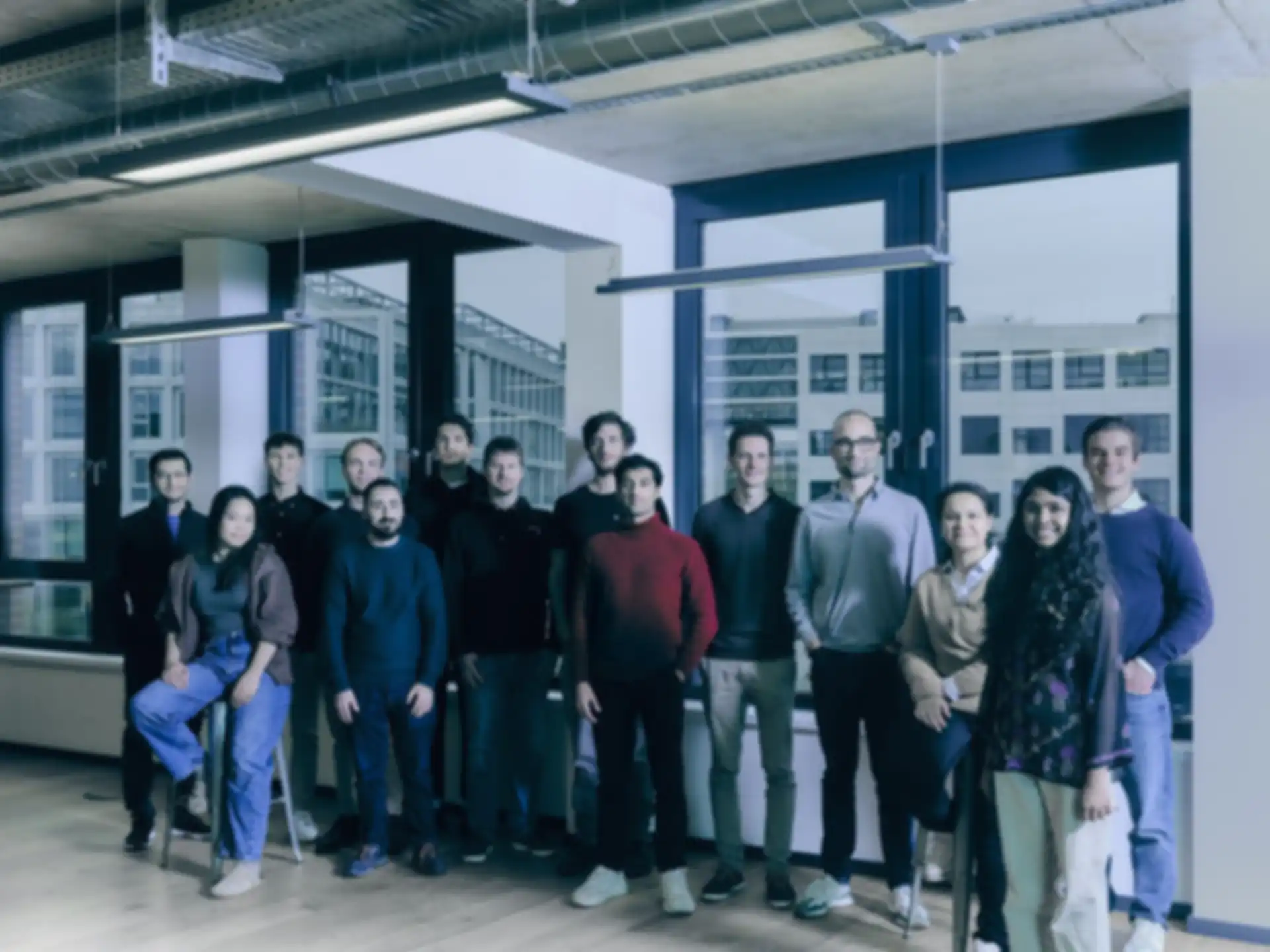 Group photo of the Quantum Diamonds team.