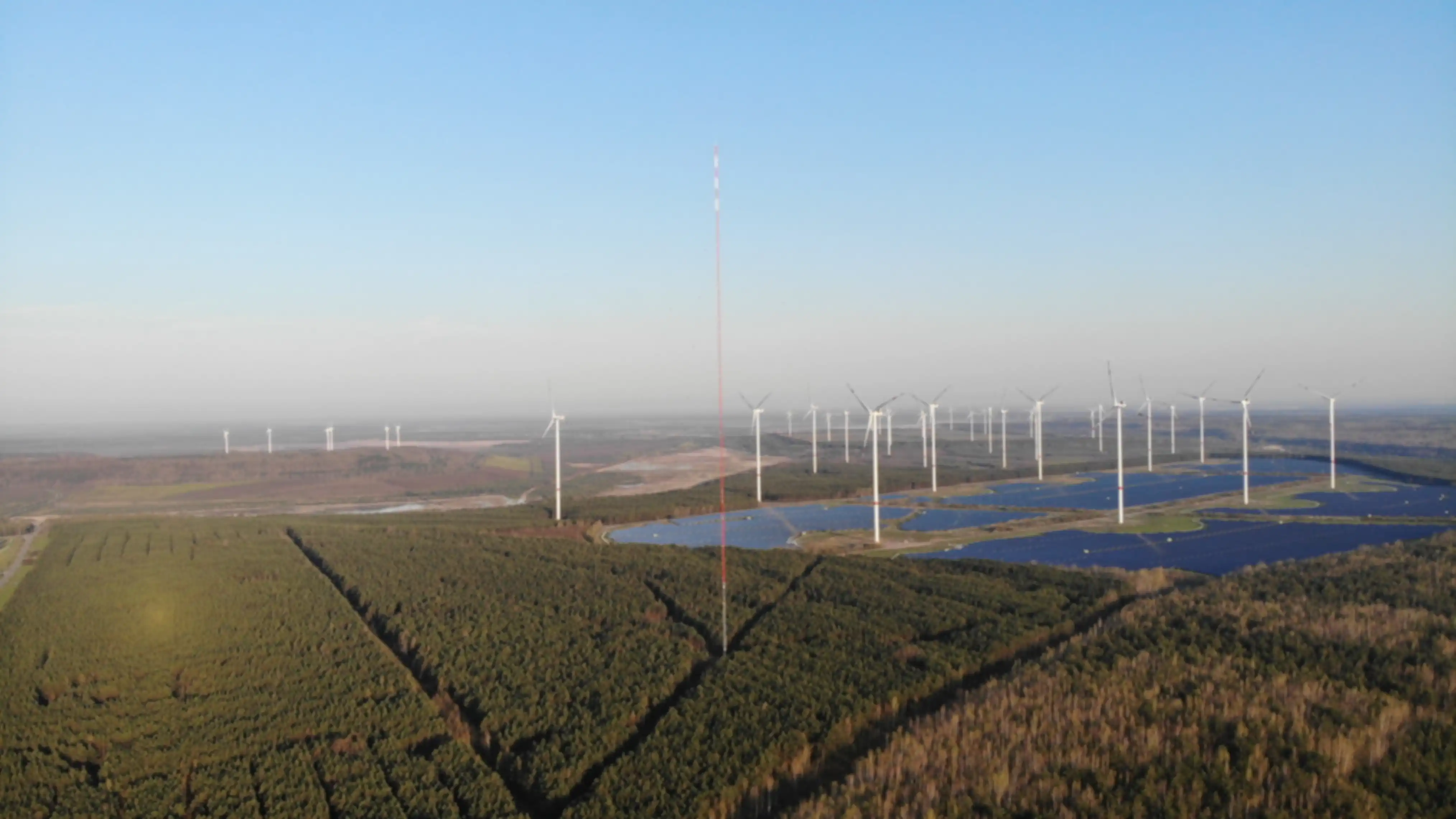 Windmessmast Klettwitz