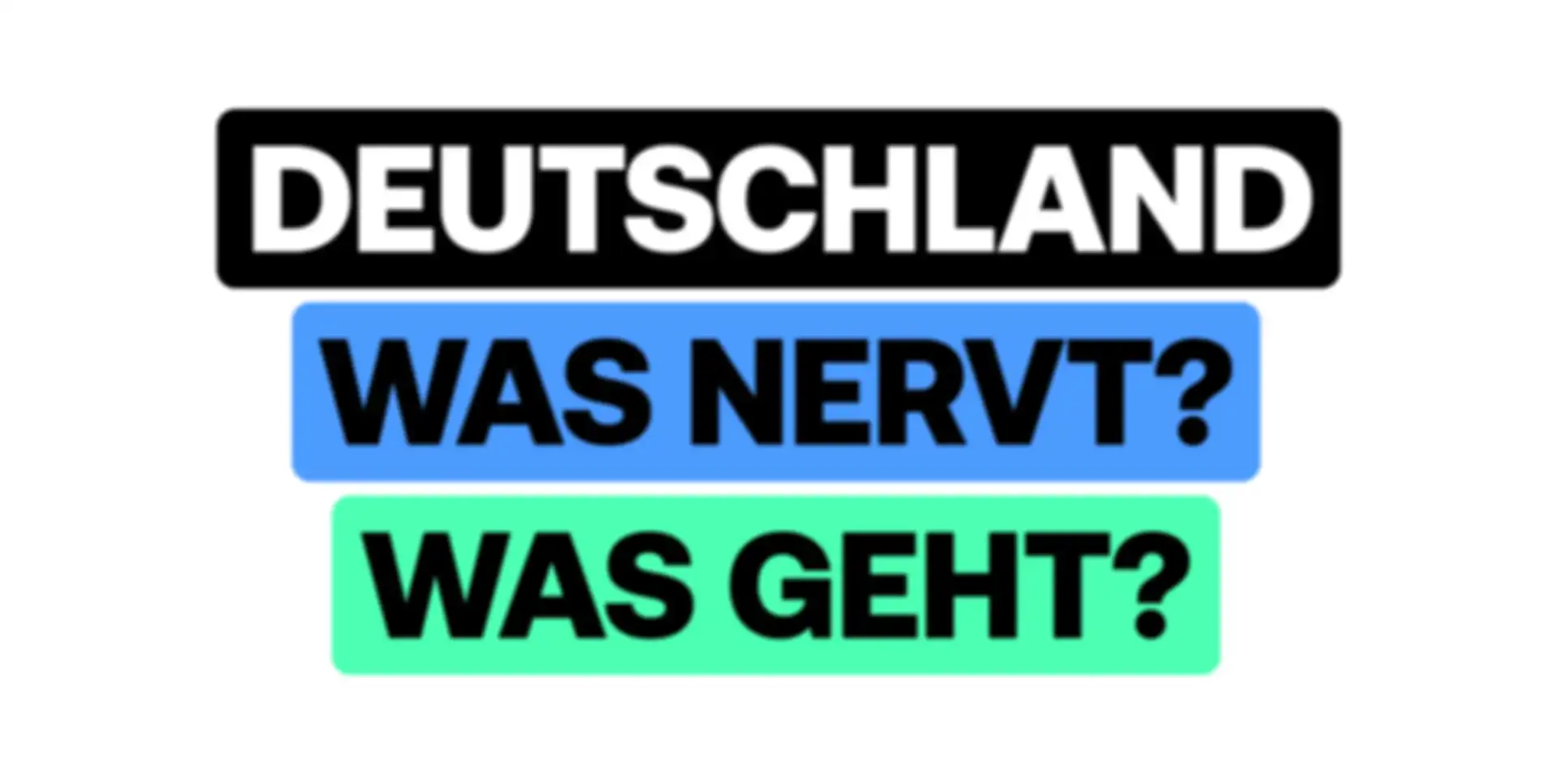 Deutschland, was geht Logo