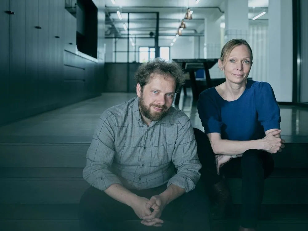 v.l.n.r. Johannes Koska und Jelka Seitz