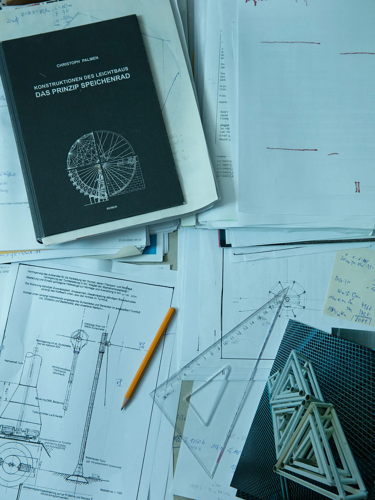 Unterlagen zur Windanlage