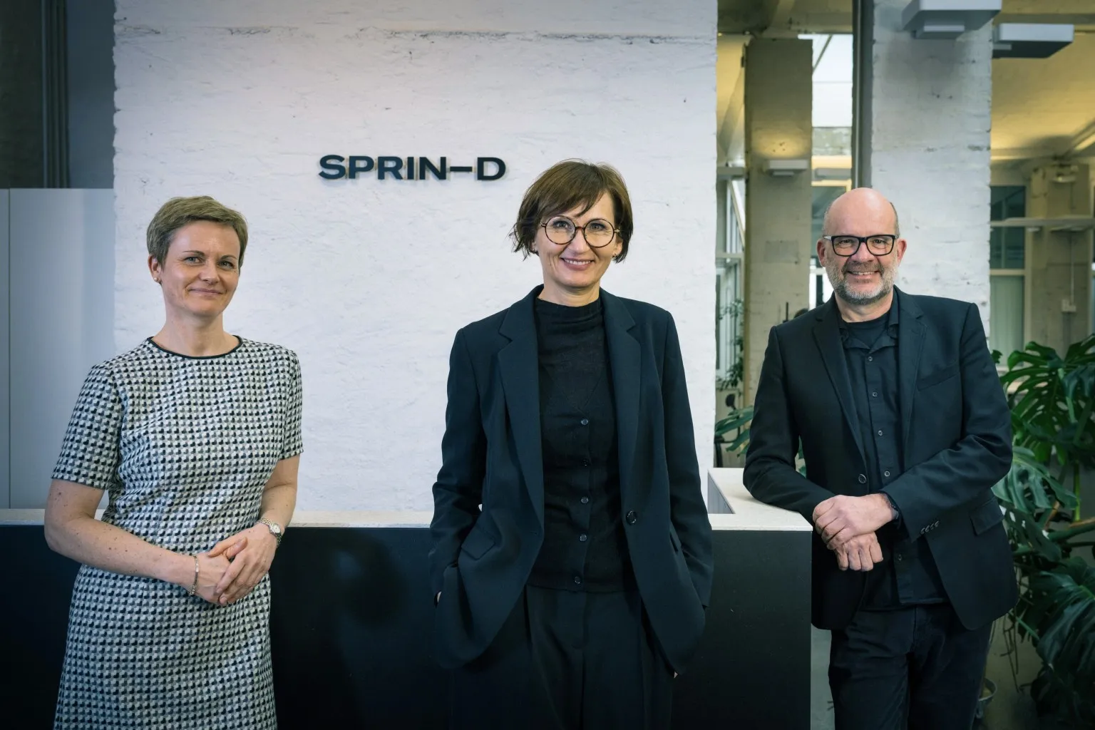 Berit Dannenberg, Bettina Stark-Watzinger und Rafael Laguna