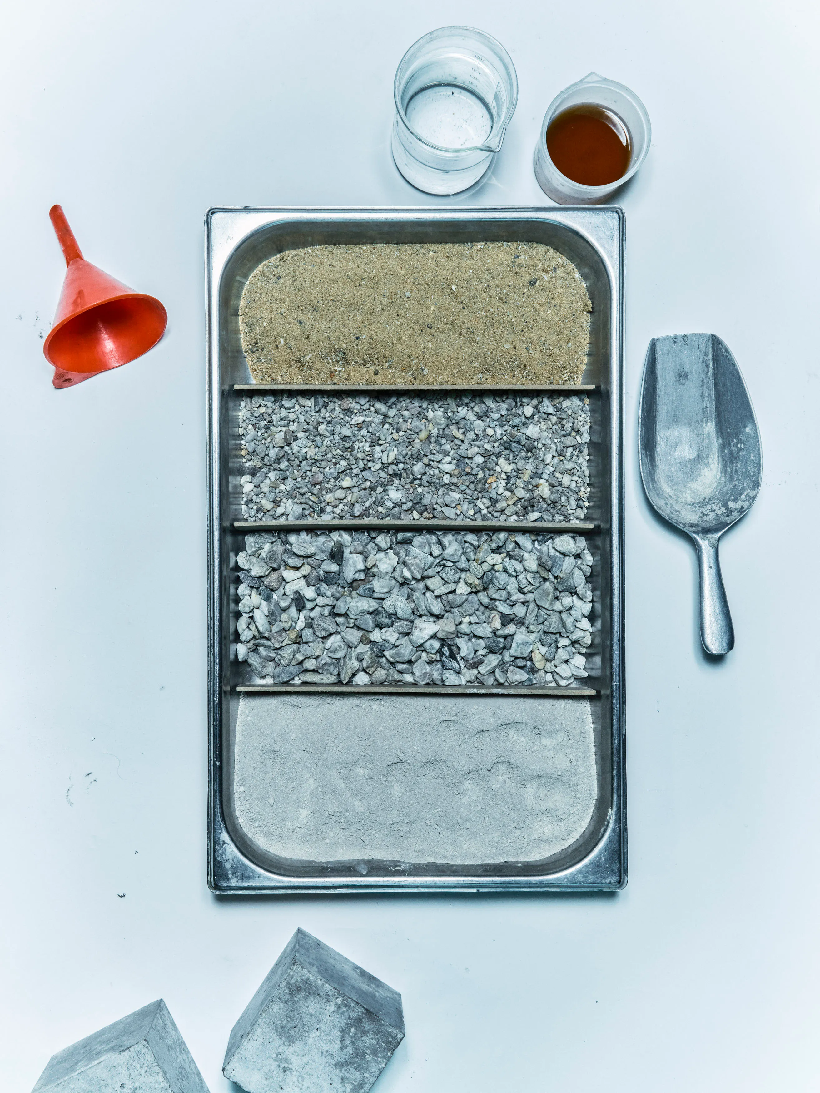 Recipe cement production