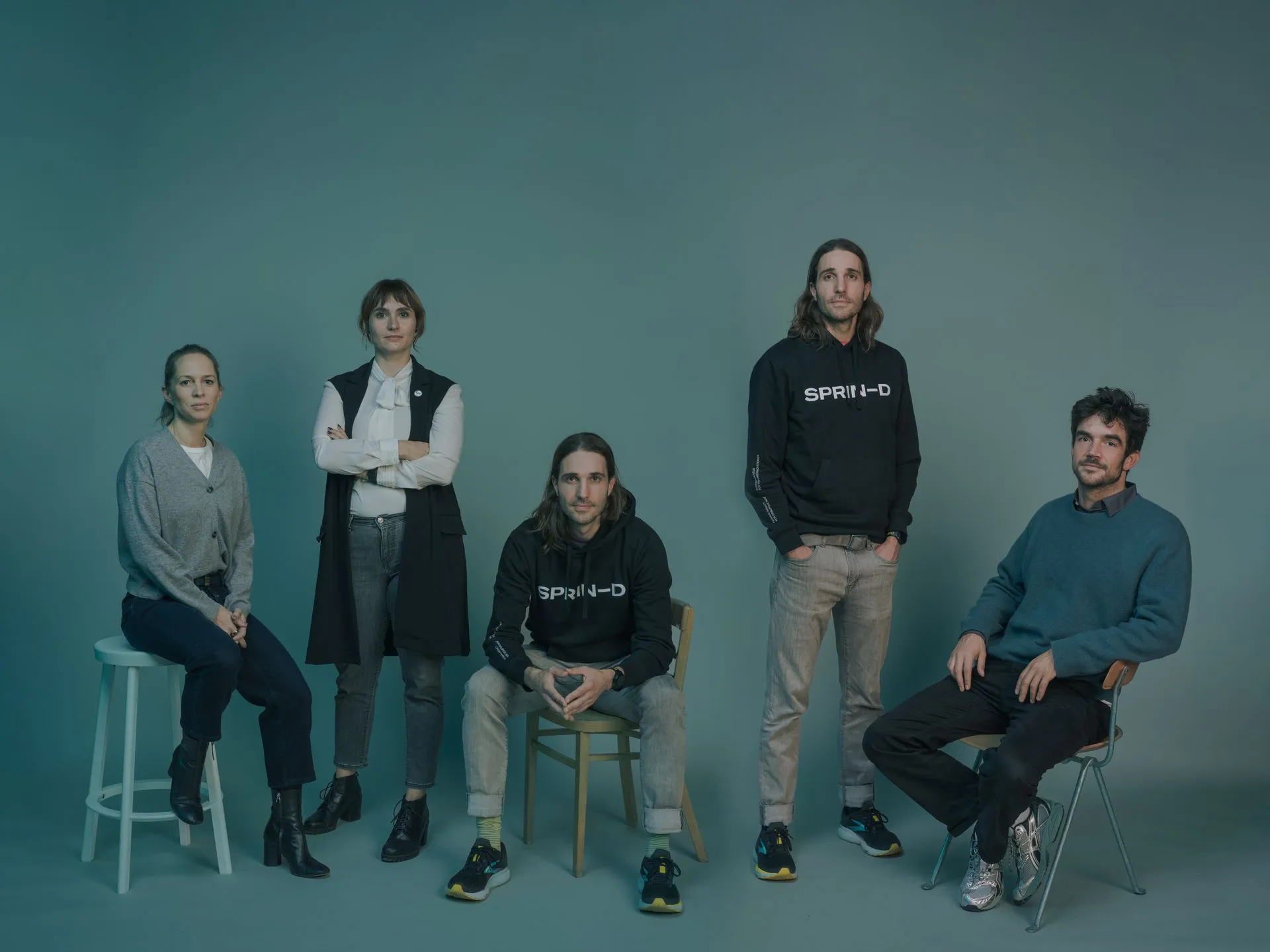 v. l. n. r.: Isabelle Sonnenfeld, Carola Plesch, Johannes Otterbach, Johannes Otterbach, Felix Kartte; Nicht auf dem Foto: Justus Thies, Ahmad-Reza Sadeghi, Stefan Kirschnick