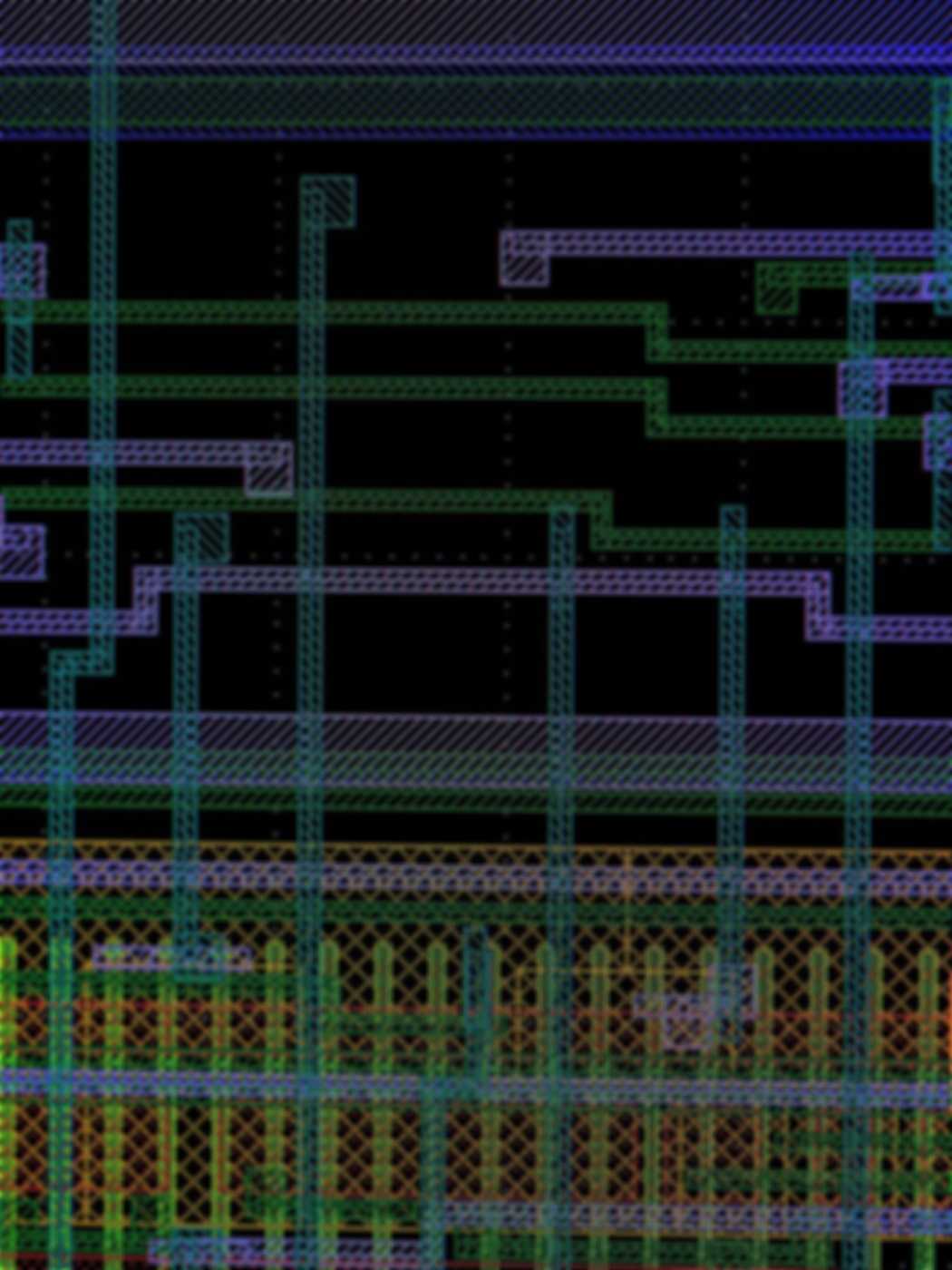 Detailaufnahme Chip