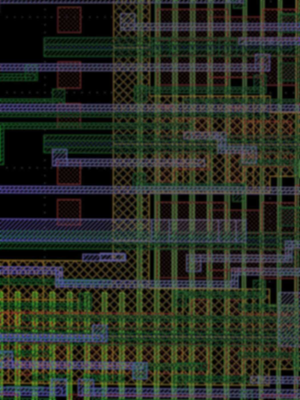 Detailaufnahme Chip