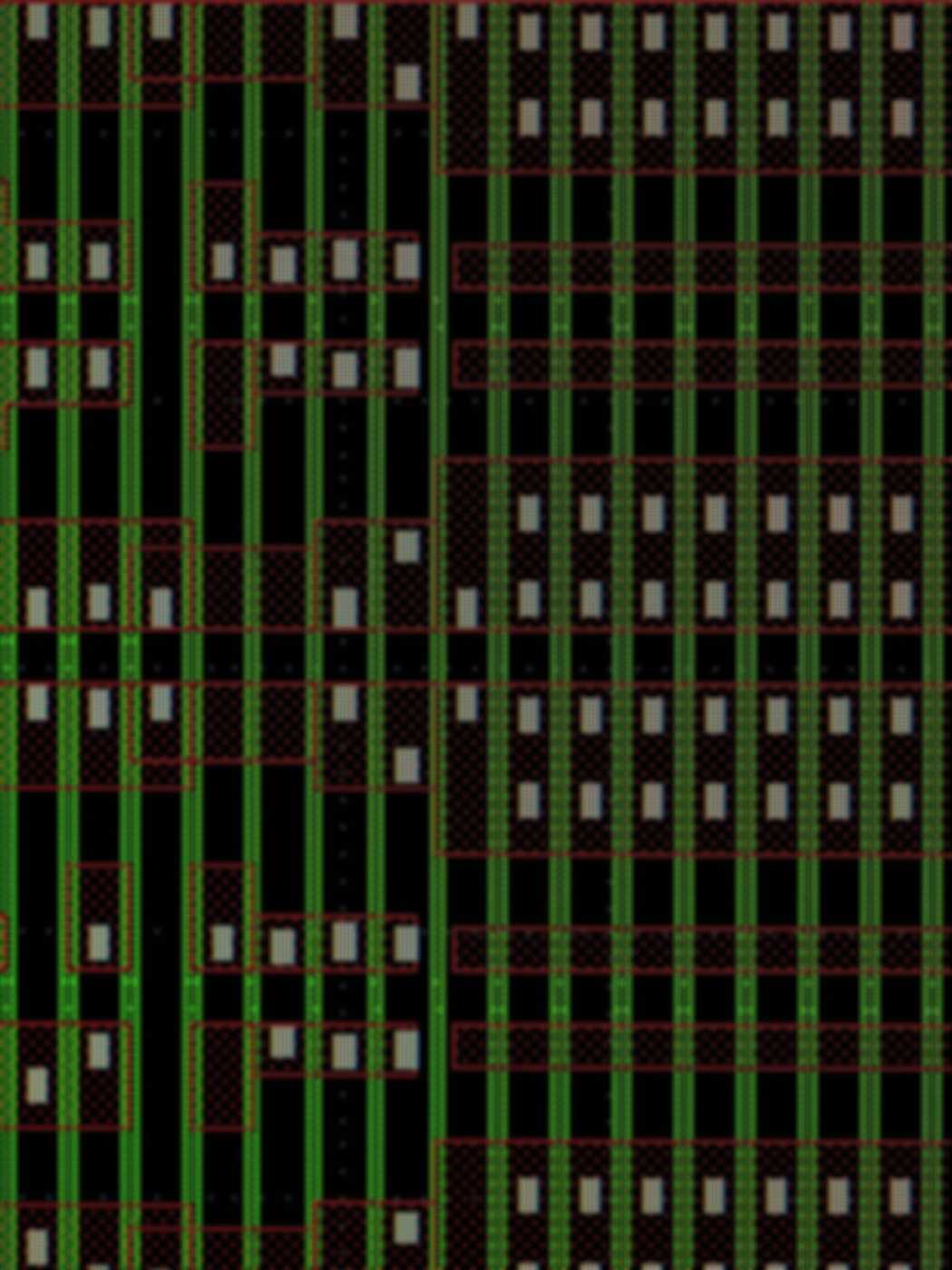 Detailaufnahme Chip