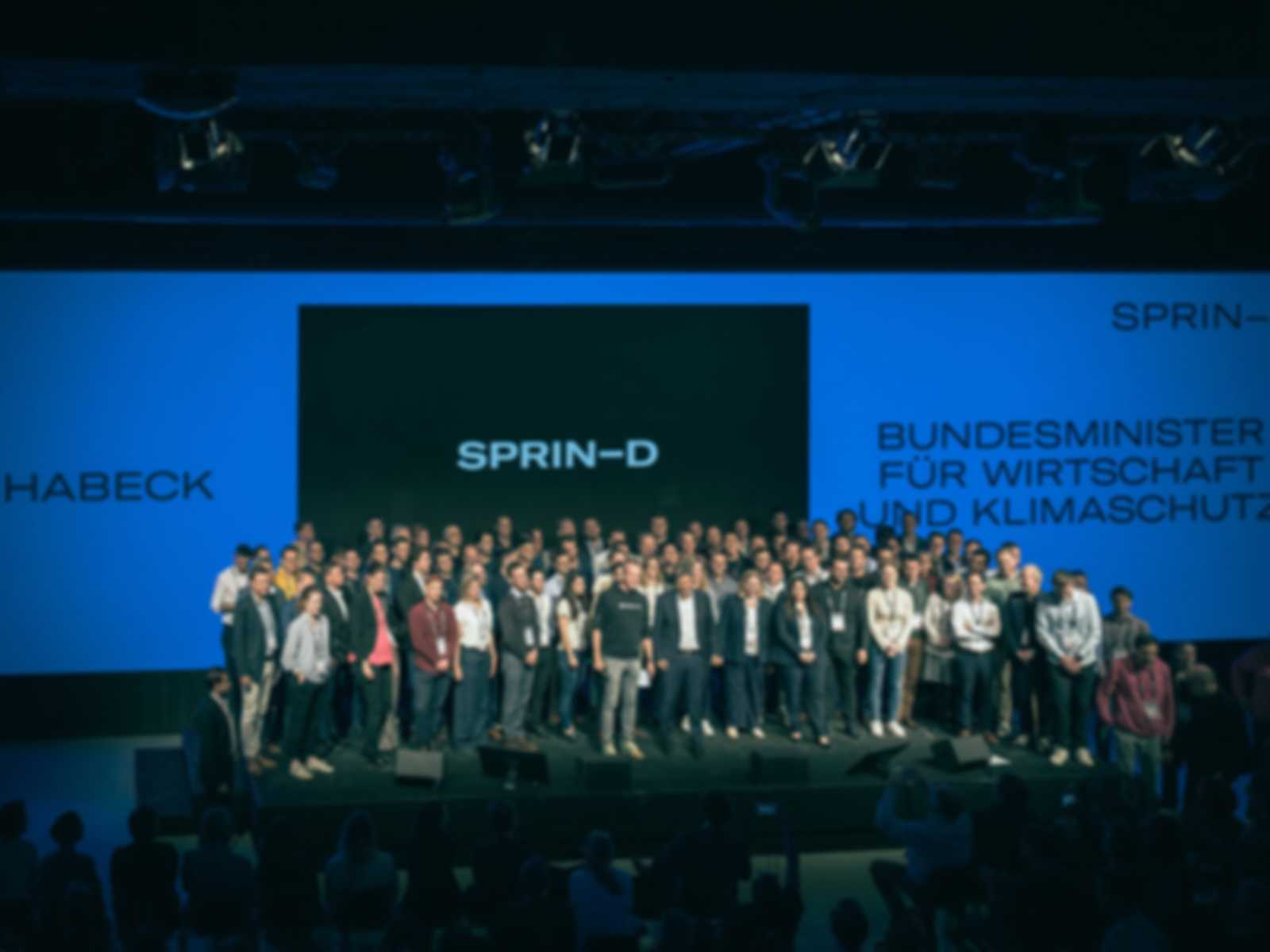 Team Venture SPRIND und Robert Habeck